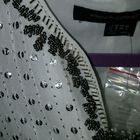 NWT French Connection Beaded Jacket - Picture 3 of 4